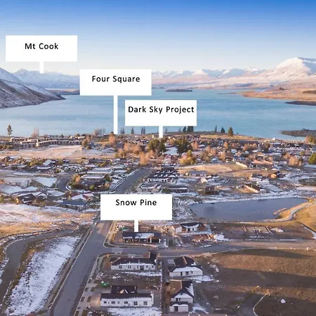 Snow Pine Apartment Lake Tekapo Exterior foto